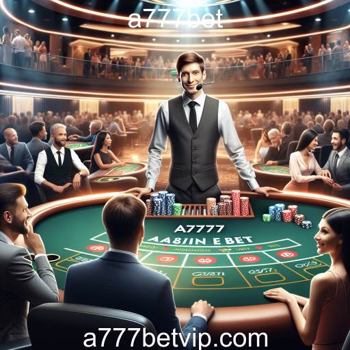 Descubra o Cassino Ao Vivo no a777bet: A Experiência de Jogo que Você Merece